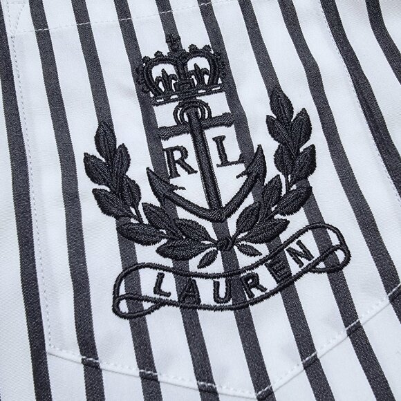 Vintage Y2K Lauren Ralph Lauren Button Up with Embroidered Logo | Size: XLarge - Picture 11 of 15